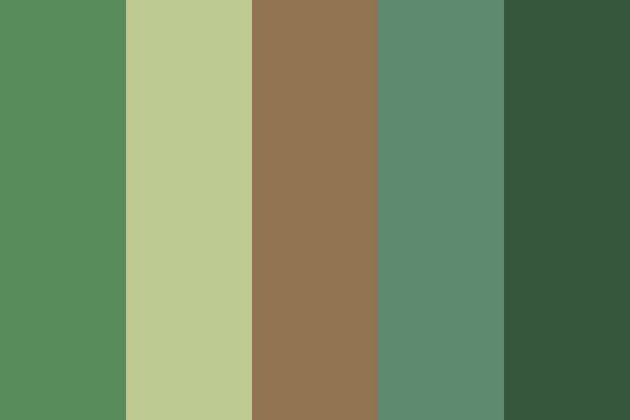 earthy forest Color Palette