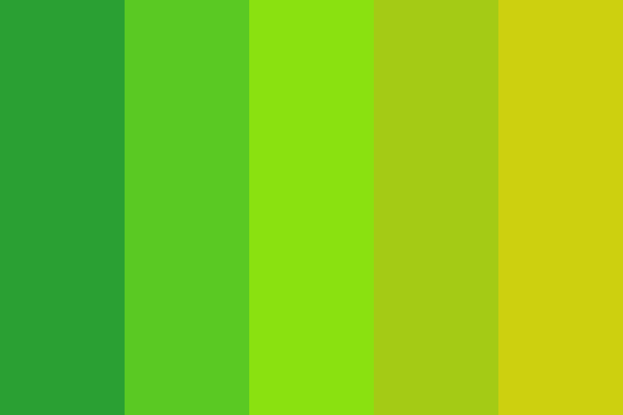 verde degradee Color Palette