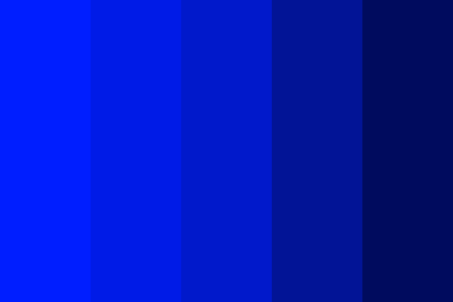 Blue! Color Palette