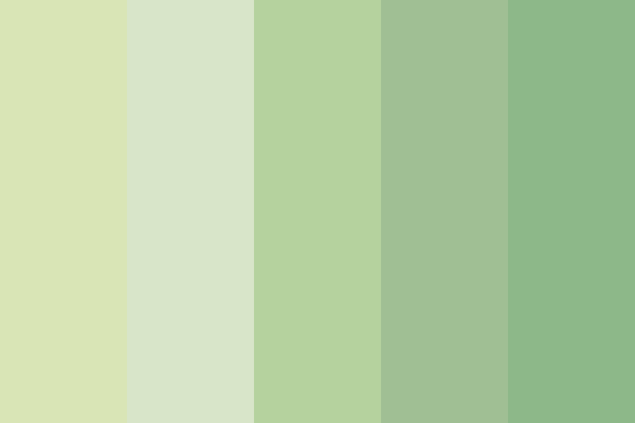 the green eyes Color Palette