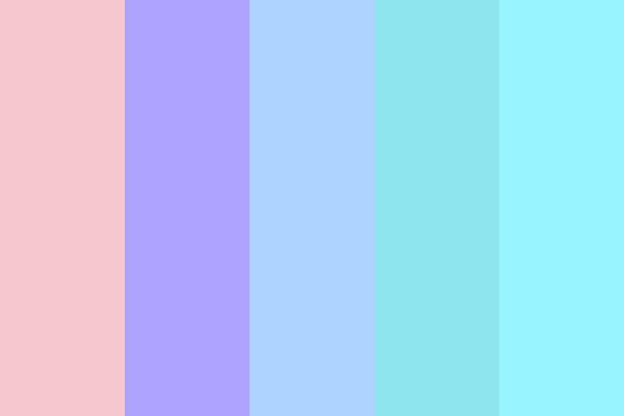Pretty Girls and flowers Color Palette