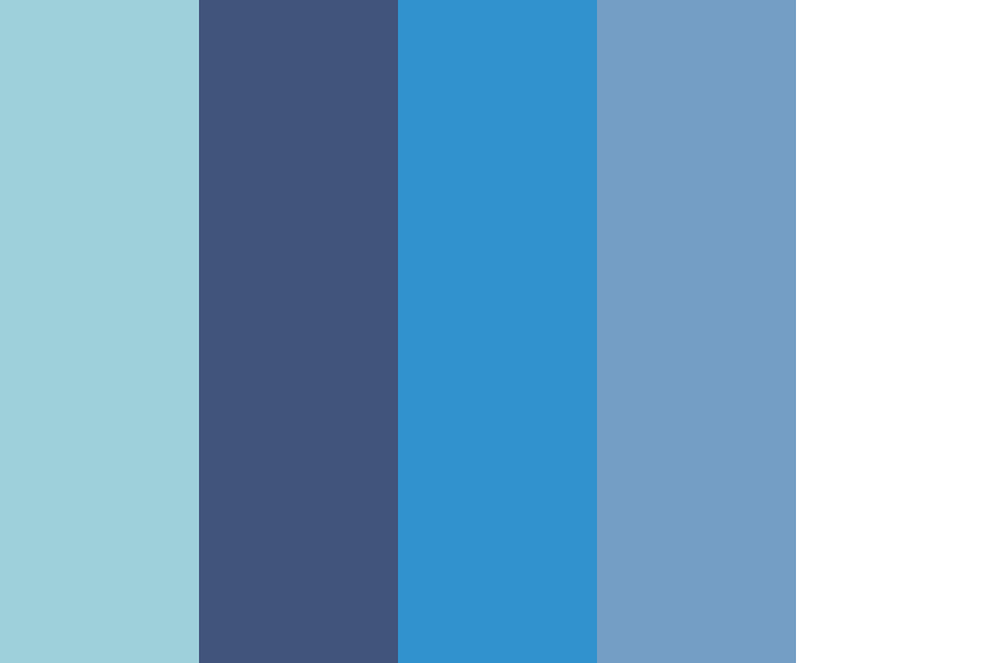 bluish colors Color Palette