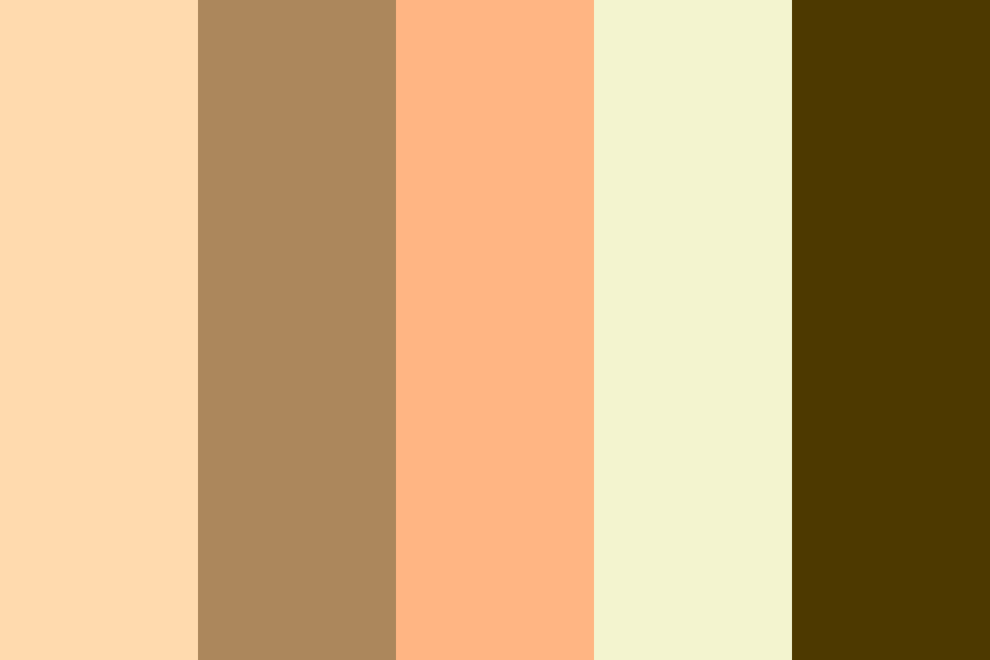 Sweet Orange Cream Color Palette