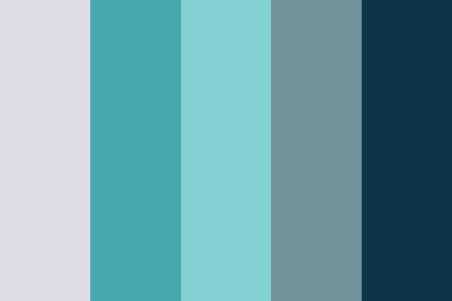 Glacier Color Palette