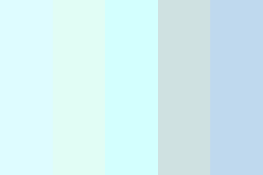 Blue hues Color Palette