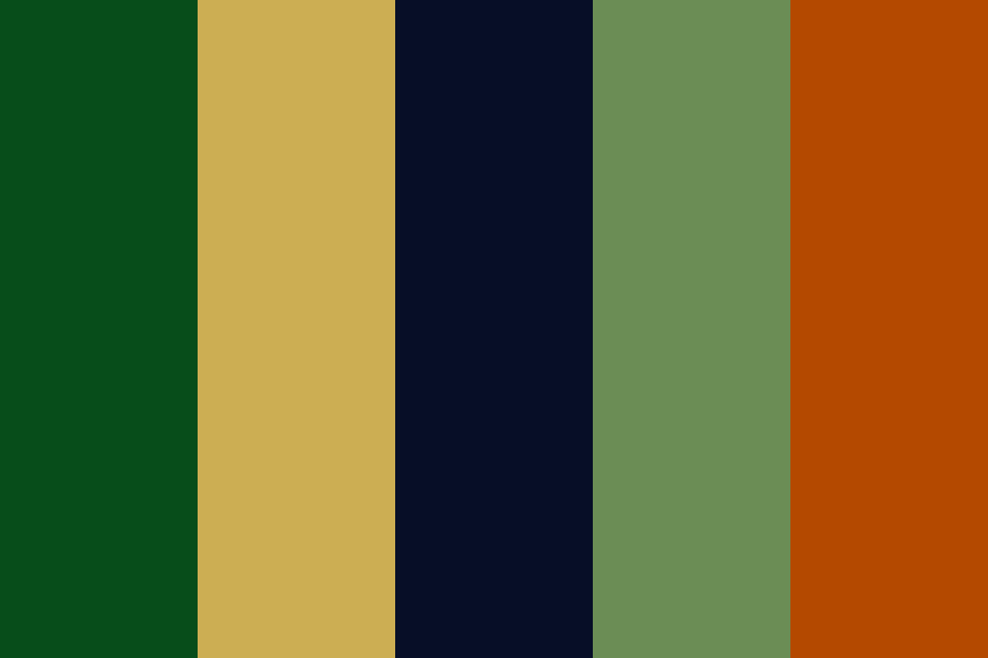 Bedroom at Camp Color Palette