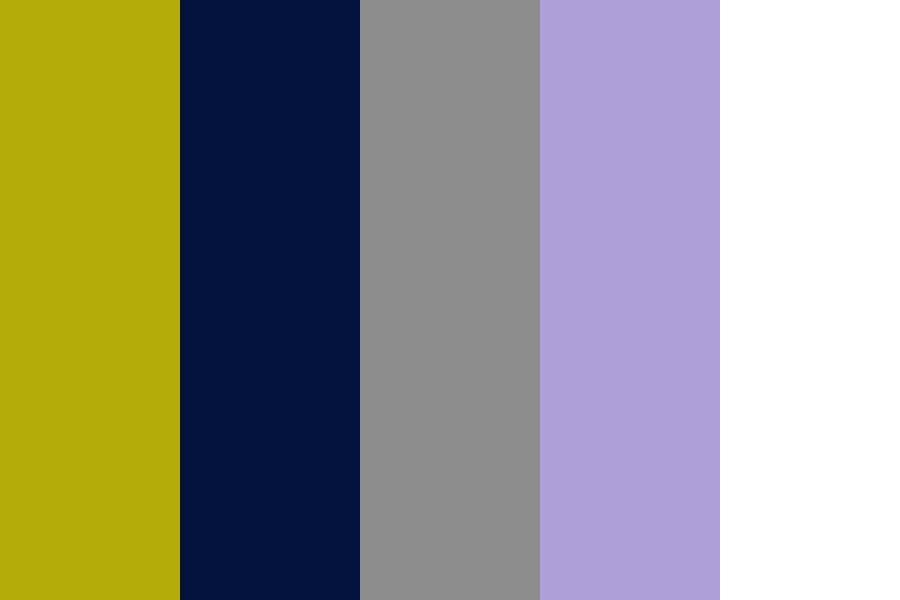 Navy Mustard bedroom Color Palette