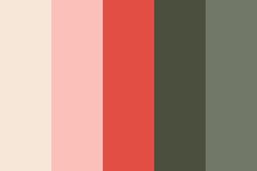 Horny Coral Color Palette
