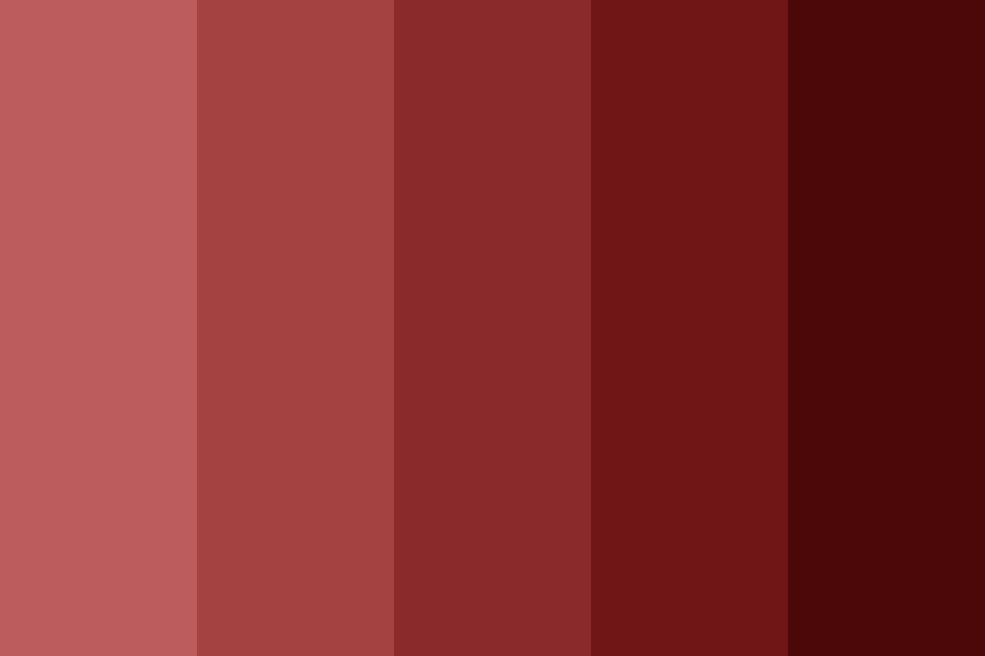 BT679 red shades Color Palette