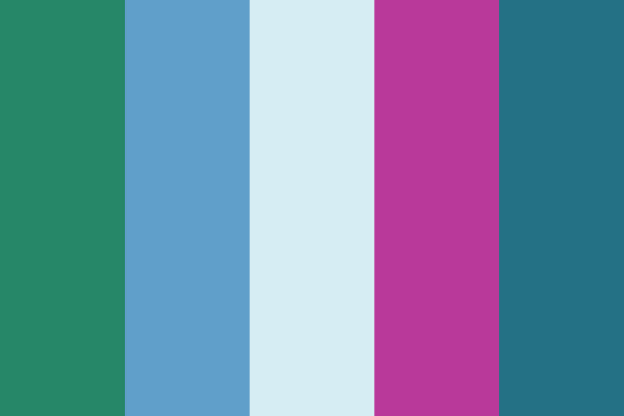 purple teal blue site Color Palette