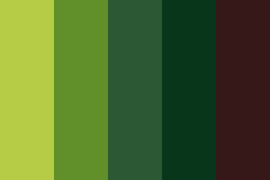 There Are Ghosts In These Trees Color Palette