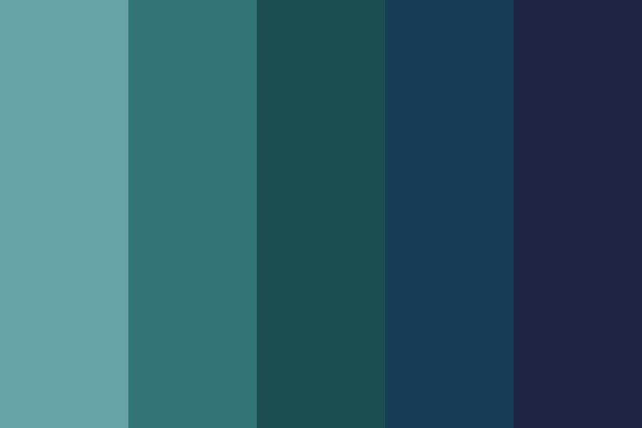Deep Sea Fishing Color Palette