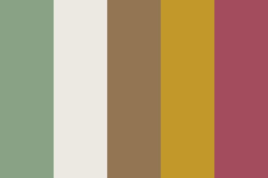 Autumn Clothing Color Palette