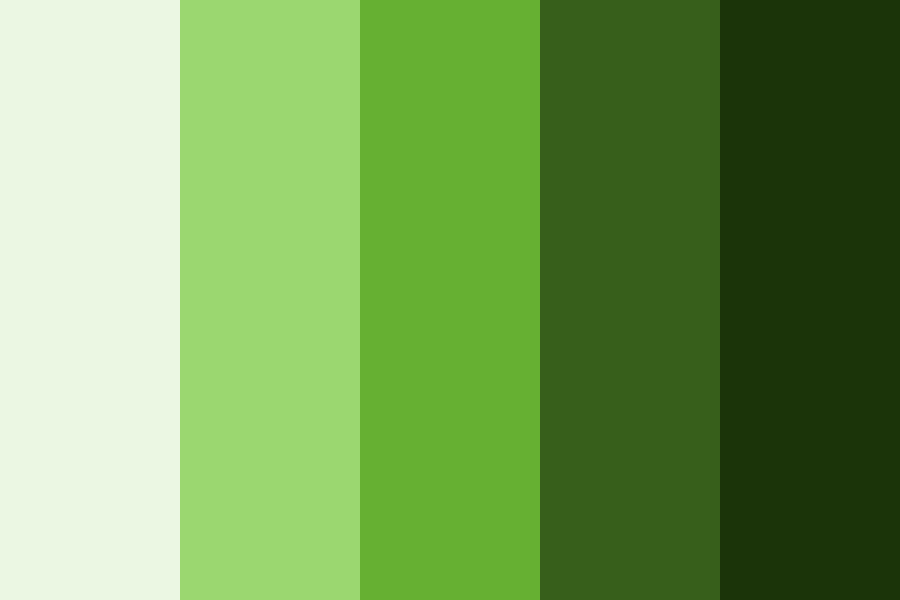 Leaf colors Color Palette