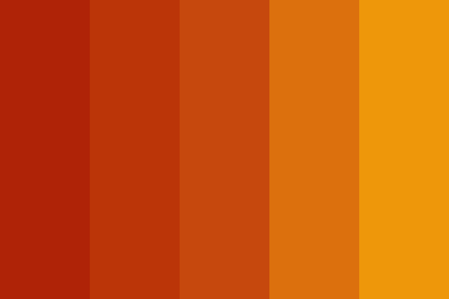 Pumpkin Spiced Color Palette