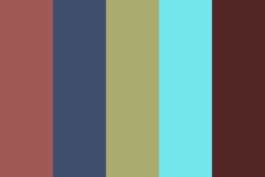 Triad colors Color Palette