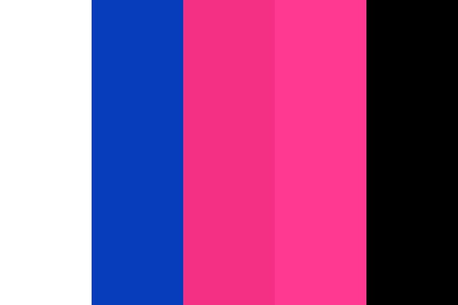 Pink And Blue Color Scheme