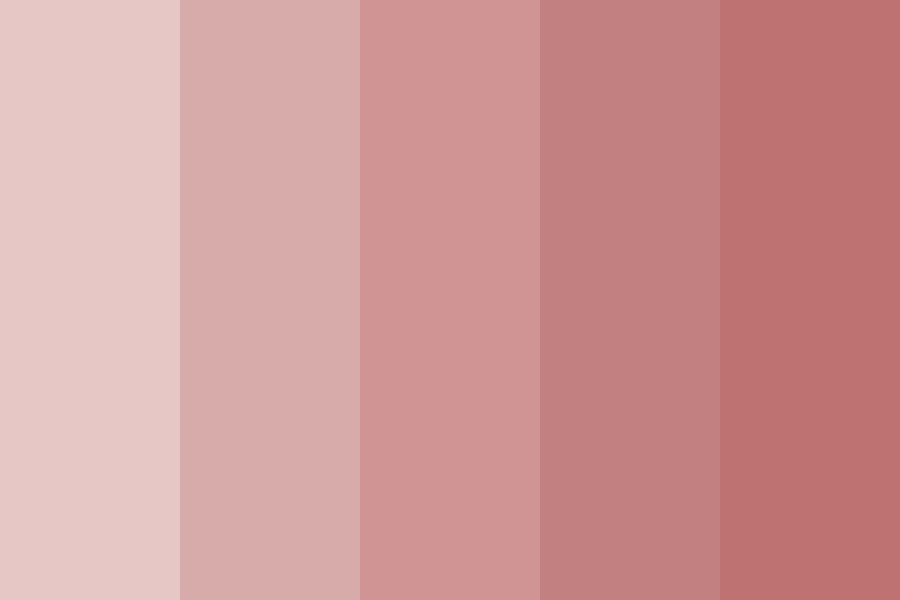 Light Red Color Palette
