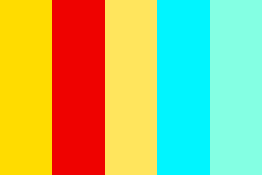 Sunset Shimmer Color Palette
