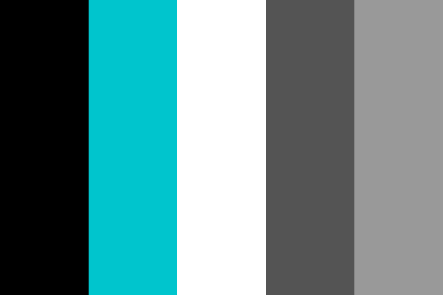 Contrast Aqua Color Palette