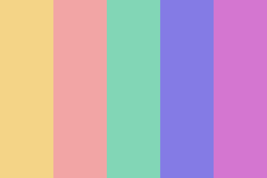 ice cream and cone Color Palette