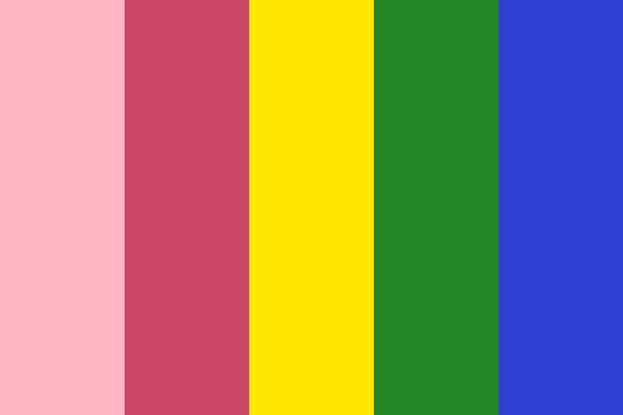 Kirby Triple Delux Color Palette