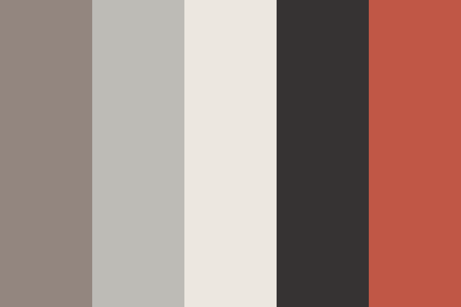 Koi Fish Pond Color Palette