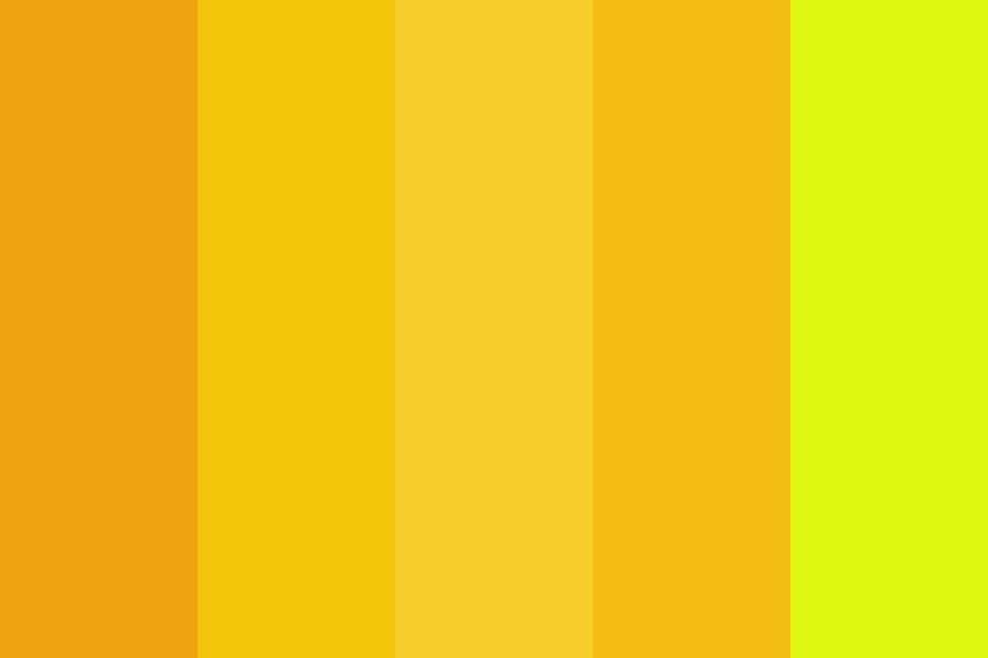 yellow joy Color Palette