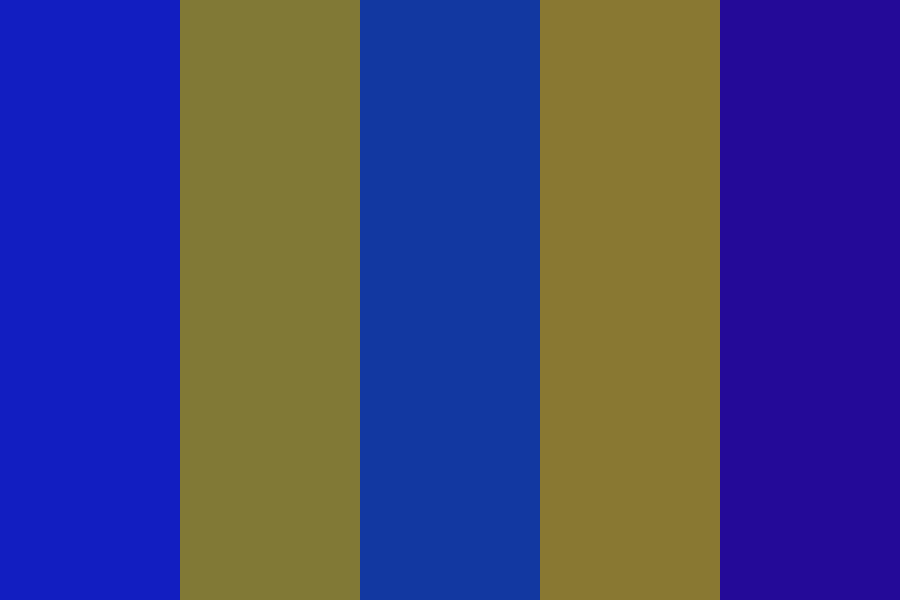 Ravenclaw Colours Color Palette