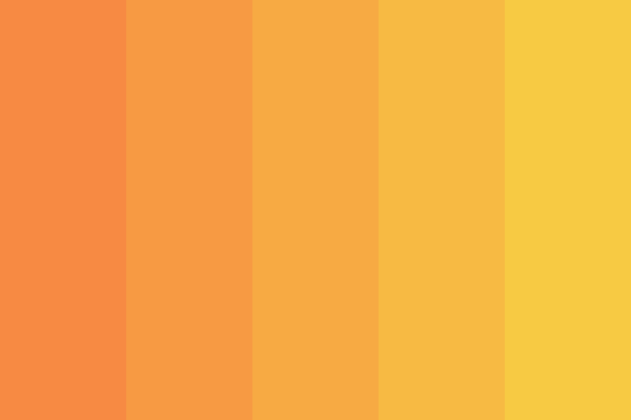 Orange haze Color Palette