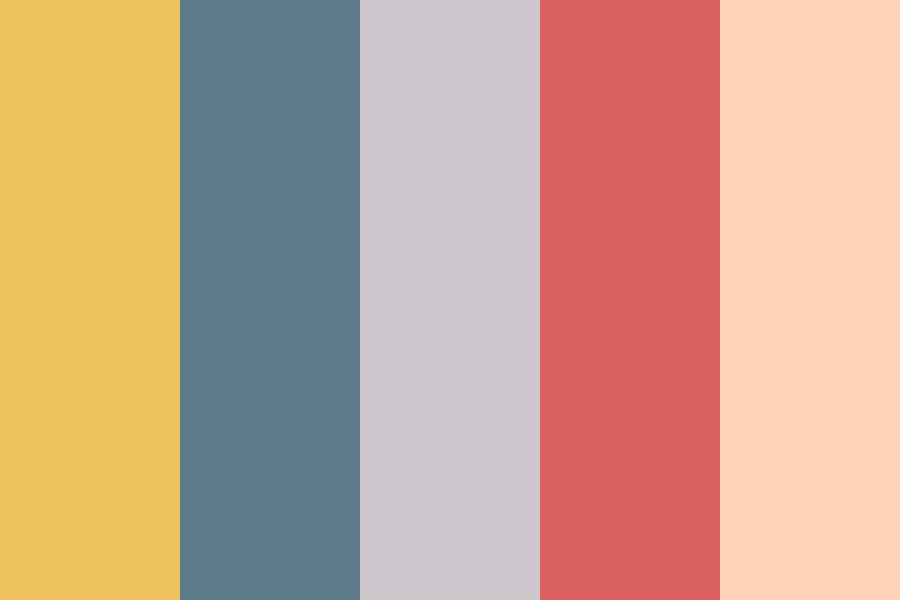 Warm and cool tones Color Palette