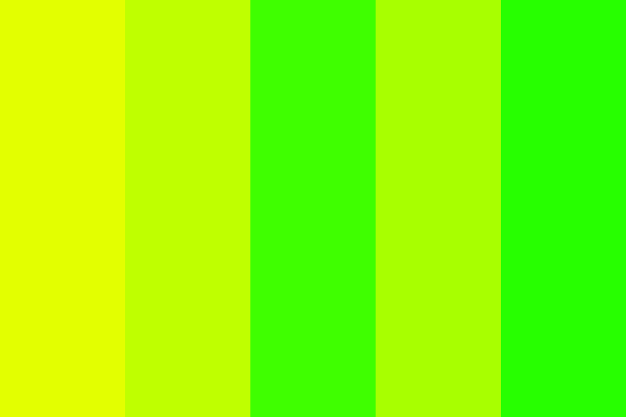 Limited Lime Color Palette