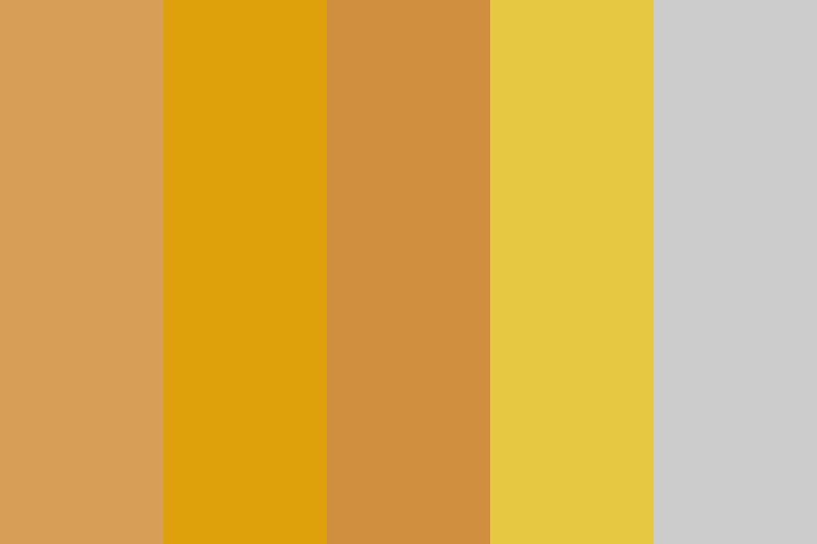 Baby Gold Color Palette