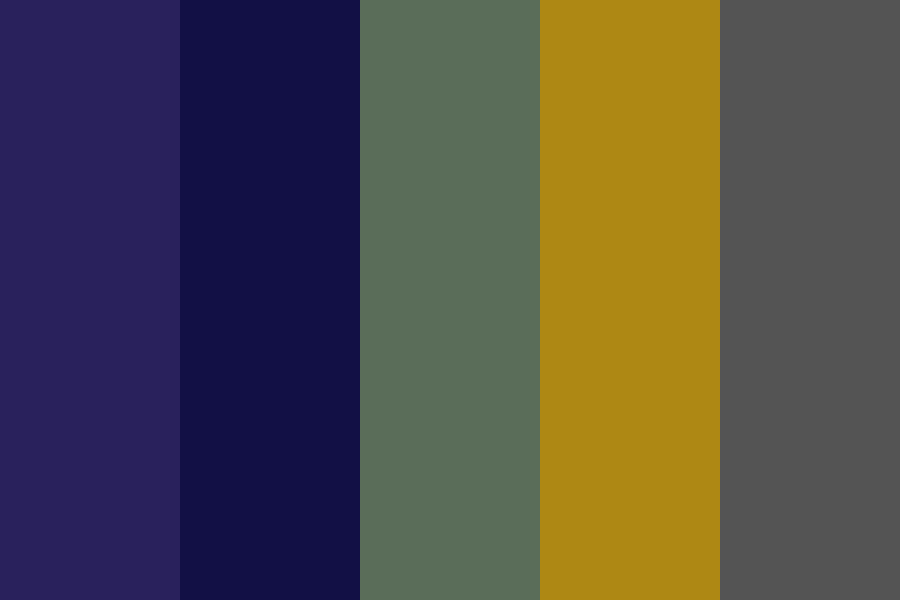 Zombified Dragon Color Palette