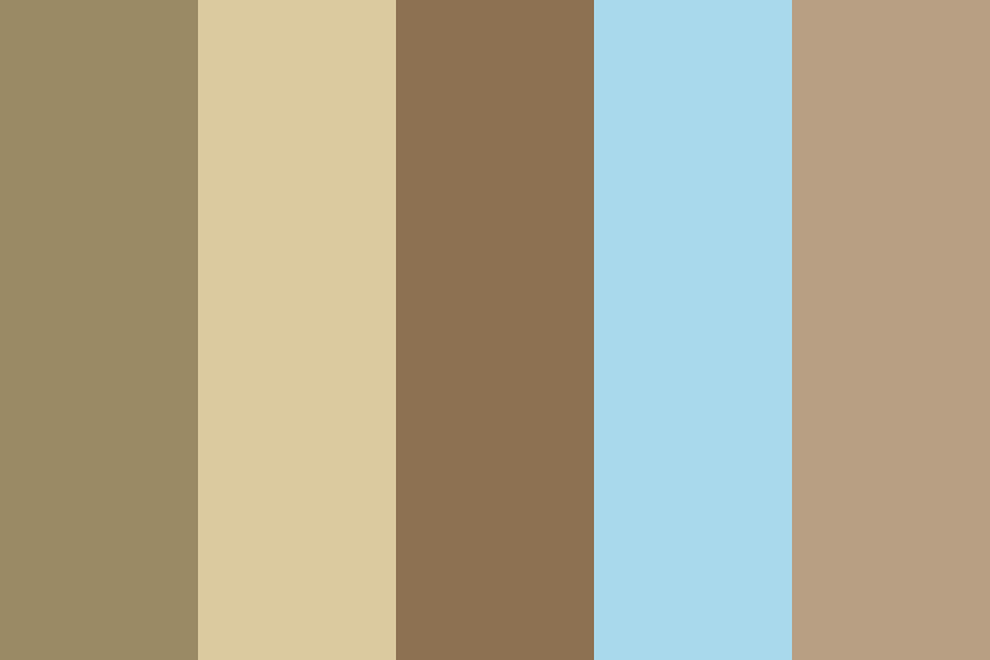 Neutral In Blue Color Palette