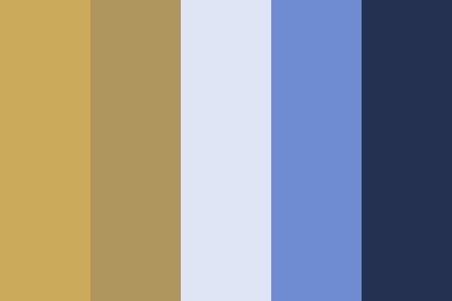 beige and blue Color Palette