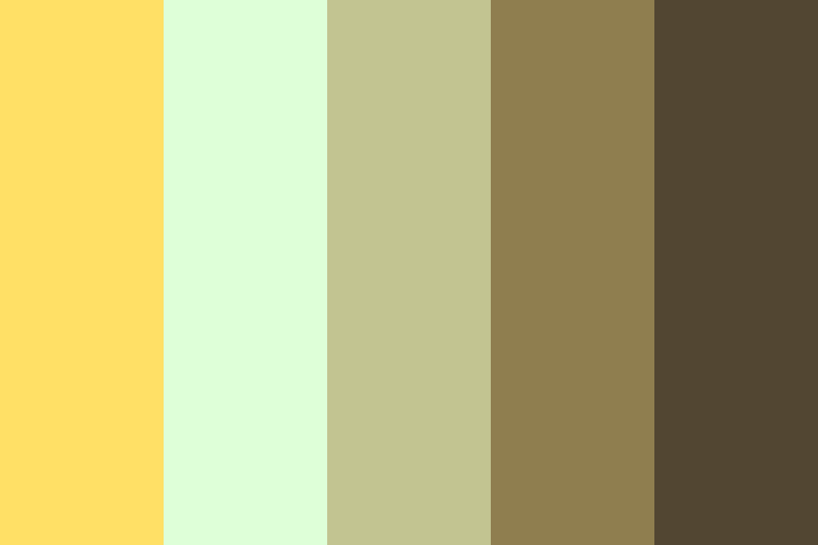 Lilies and Dandelions Color Palette