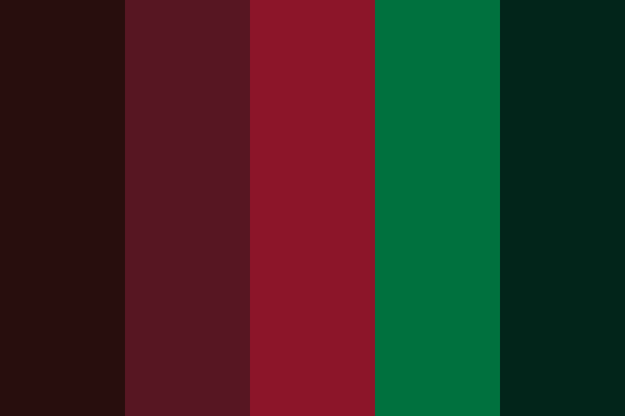 chili peppers Color Palette