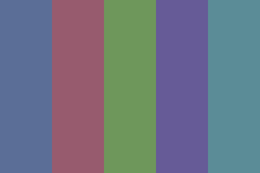 Dark Ink Color Palette