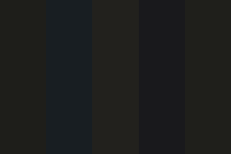 Black gold Color Palette
