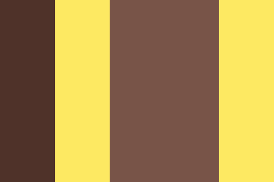 Chocolate banana Color Palette