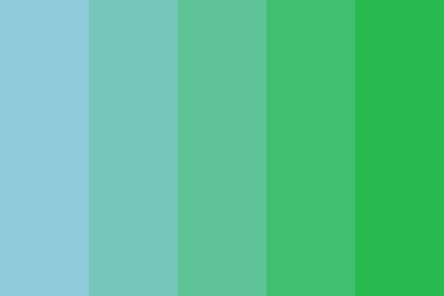 blue apple Color Palette