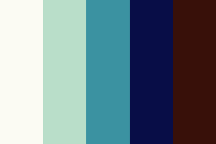Peacock Green Color Palette