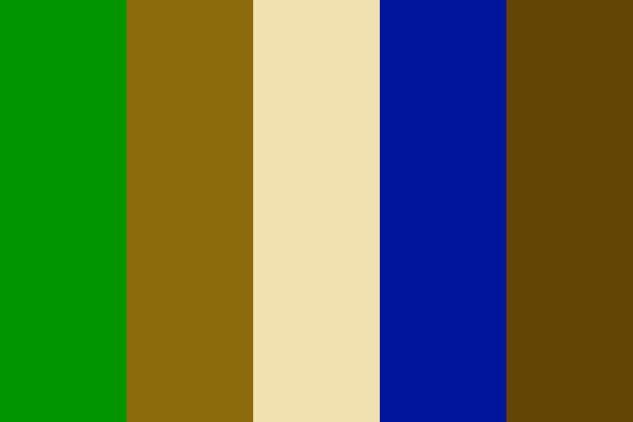 Luigi Color Palette