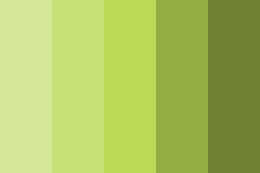 Shade of Lime Color Color Palette