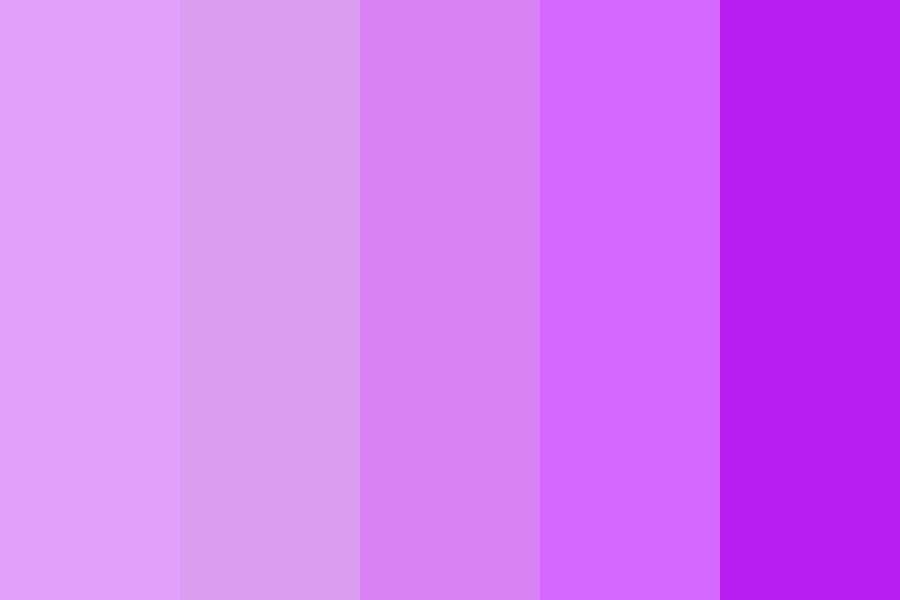 Lavender Shades Color Palette