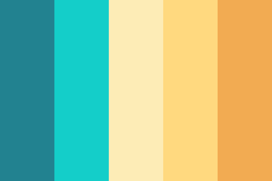 Duck Eggs in Straw Color Palette