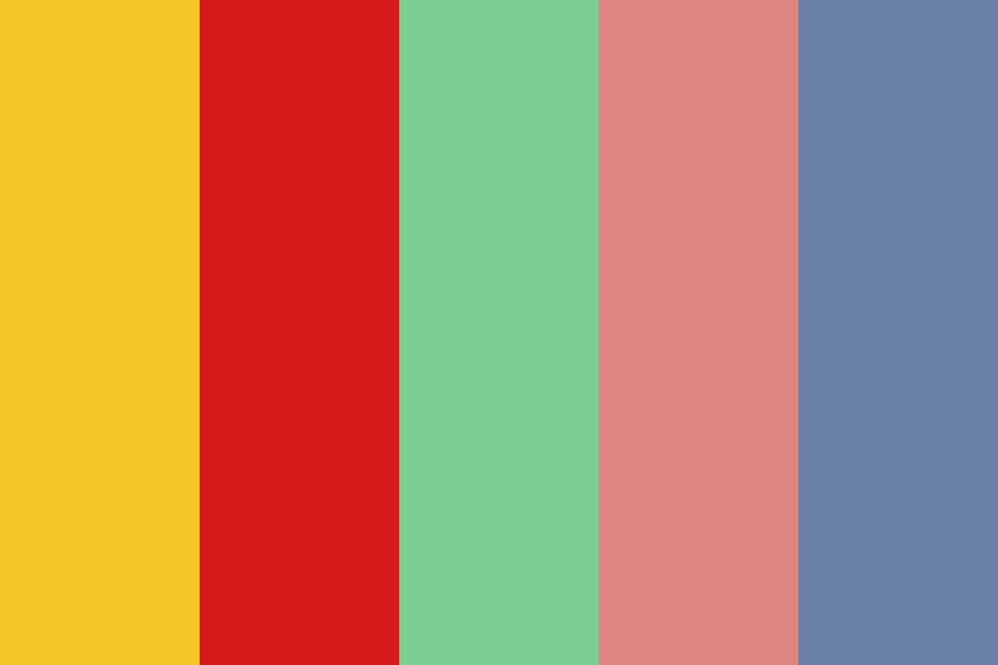 Wizard of Oz Color Palette