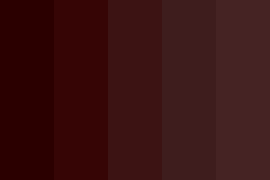 Dark Chocolate Color Palette