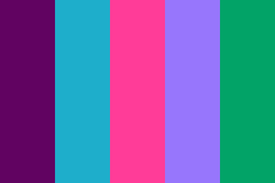 The Hash Princesses Room scheme Color Palette